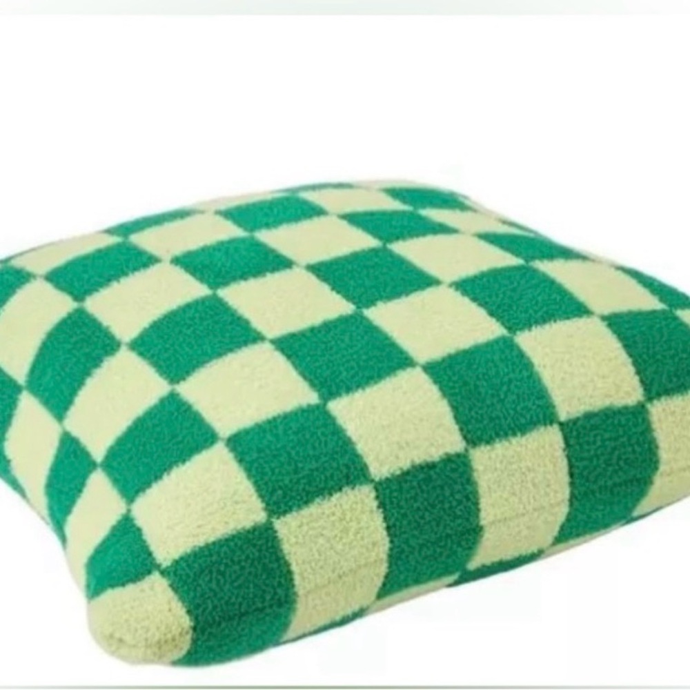 TWO Wicked Elphaba Checkered Pillows